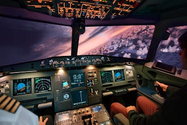 Vuelo de 120 minutos en simulador de vuelo Airbus A320 en Düsseldorf